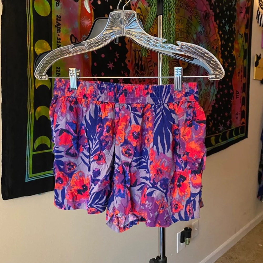 Floral Flowy Summer Shorts